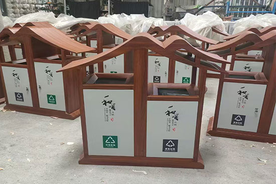 國風(fēng)韻味，戶外垃圾桶新貌驚艷亮相，共賞匠心之作！